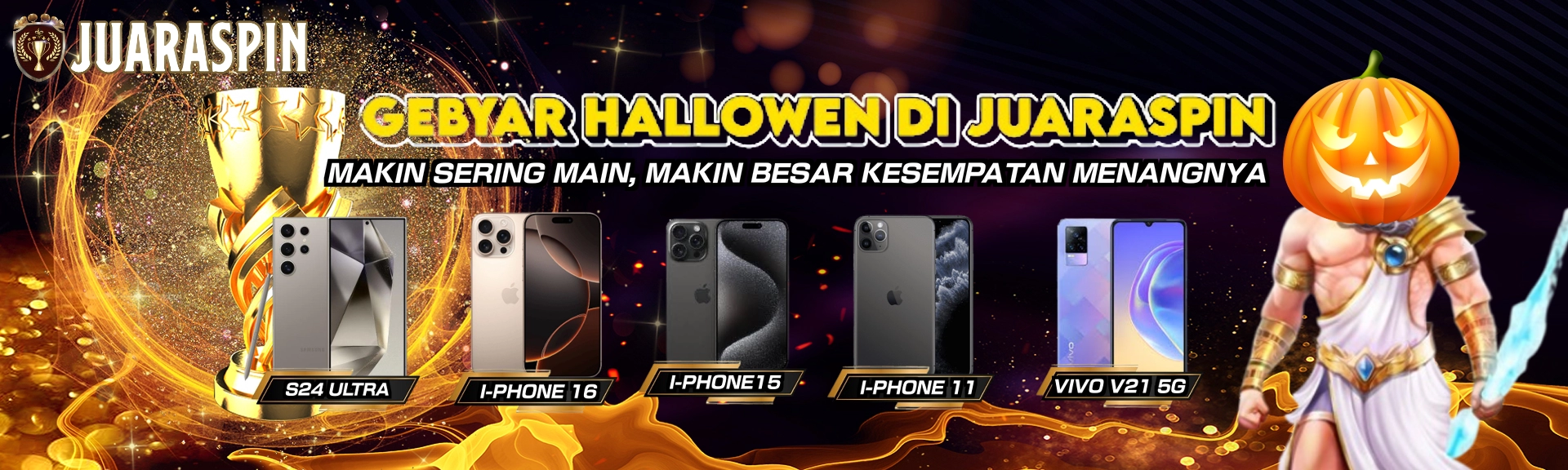 Bonus Hallowen Juaraspin